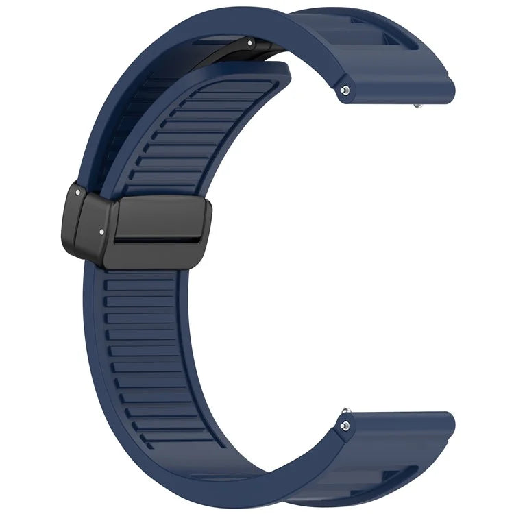 For Huawei Watch 4 / Watch 4 Pro / Watch GT 4 46mm Magnetic Watch Band 22mm Width Silicone Strap Quick Release