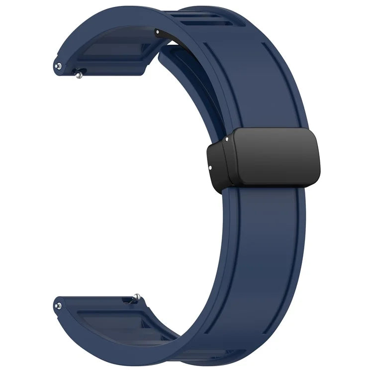 For Huawei Watch 4 / Watch 4 Pro / Watch GT 4 46mm Magnetic Watch Band 22mm Width Silicone Strap Quick Release