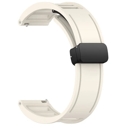 For Huawei Watch 4 / Watch 4 Pro / Watch GT 4 46mm Magnetic Watch Band 22mm Width Silicone Strap Quick Release