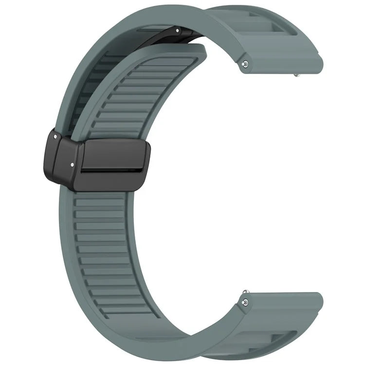 For Huawei Watch 4 / Watch 4 Pro / Watch GT 4 46mm Magnetic Watch Band 22mm Width Silicone Strap Quick Release