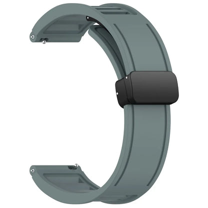 For Huawei Watch 4 / Watch 4 Pro / Watch GT 4 46mm Magnetic Watch Band 22mm Width Silicone Strap Quick Release