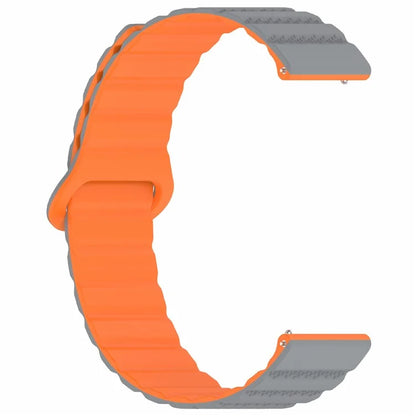 For Huawei Watch GT 3 42mm / GT 3 Pro 43mm Universal 20mm Watch Strap Dot Pattern Magnetic Silicone Band
