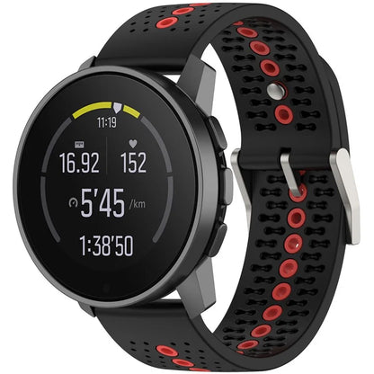 For Huawei Watch 4 / 4 Pro / GT 4 46mm Color Holes Watch Strap 22mm Universal Silicone Band