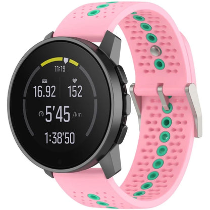 For Huawei Watch 4 / 4 Pro / GT 4 46mm Color Holes Watch Strap 22mm Universal Silicone Band