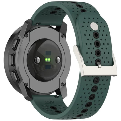 For Huawei Watch 4 / 4 Pro / GT 4 46mm Color Holes Watch Strap 22mm Universal Silicone Band