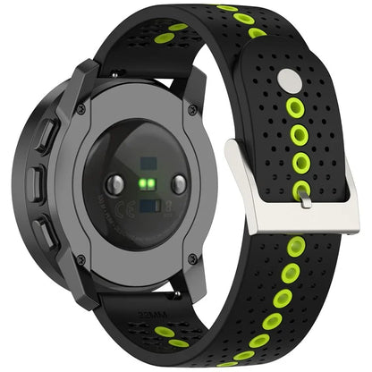 For Huawei Watch 4 / 4 Pro / GT 4 46mm Color Holes Watch Strap 22mm Universal Silicone Band