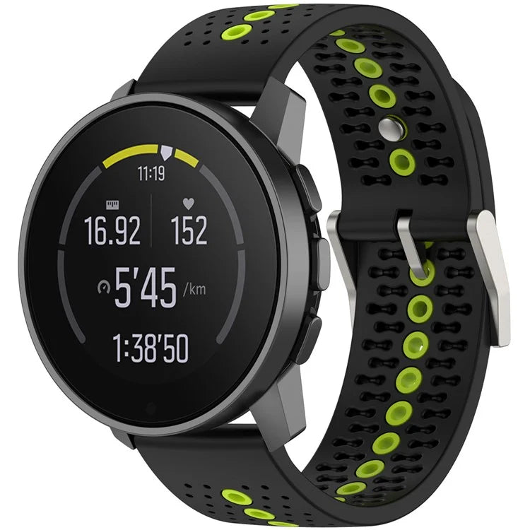 For Huawei Watch 4 / 4 Pro / GT 4 46mm Color Holes Watch Strap 22mm Universal Silicone Band