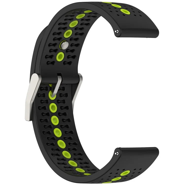 For Huawei Watch 4 / 4 Pro / GT 4 46mm Color Holes Watch Strap 22mm Universal Silicone Band