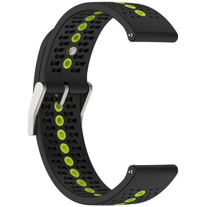 For Huawei Watch 4 / 4 Pro / GT 4 46mm Color Holes Watch Strap 22mm Universal Silicone Band
