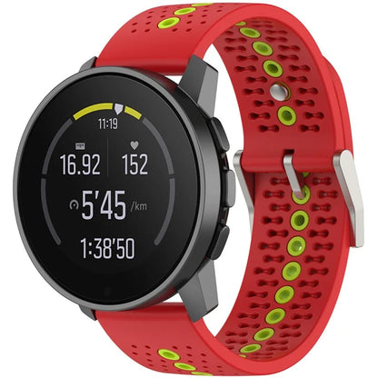 For Huawei Watch 4 / 4 Pro / GT 4 46mm Color Holes Watch Strap 22mm Universal Silicone Band