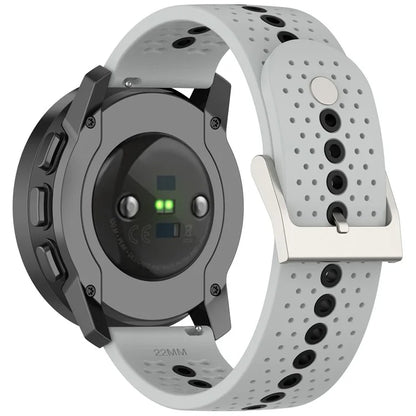 For Huawei Watch 4 / 4 Pro / GT 4 46mm Color Holes Watch Strap 22mm Universal Silicone Band
