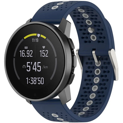 For Huawei Watch 4 / 4 Pro / GT 4 46mm Color Holes Watch Strap 22mm Universal Silicone Band