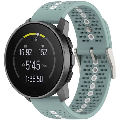 For Huawei Watch 4 / 4 Pro / GT 4 46mm Color Holes Watch Strap 22mm Universal Silicone Band