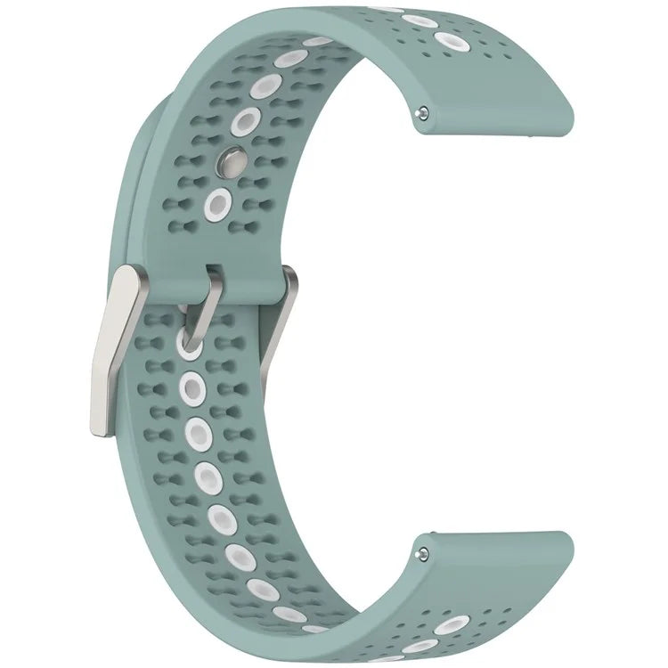 For Huawei Watch 4 / 4 Pro / GT 4 46mm Color Holes Watch Strap 22mm Universal Silicone Band