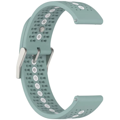 For Huawei Watch 4 / 4 Pro / GT 4 46mm Color Holes Watch Strap 22mm Universal Silicone Band