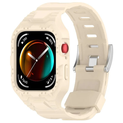 For Huawei Watch Fit 3 Watch Strap Integrated TPU Wrist Band with Case