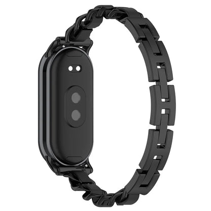 For Xiaomi Mi Band 9 / 9 NFC / Smart Band 8 / 8 NFC Stylish Watch Strap Zinc Alloy Bracelet Replacement Band