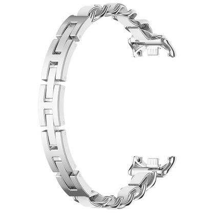 For Xiaomi Mi Band 9 / 9 NFC / Smart Band 8 / 8 NFC Stylish Watch Strap Zinc Alloy Bracelet Replacement Band