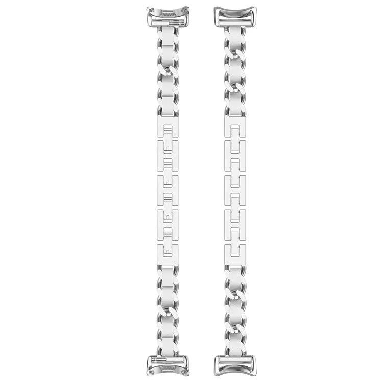 For Xiaomi Mi Band 9 / 9 NFC / Smart Band 8 / 8 NFC Stylish Watch Strap Zinc Alloy Bracelet Replacement Band