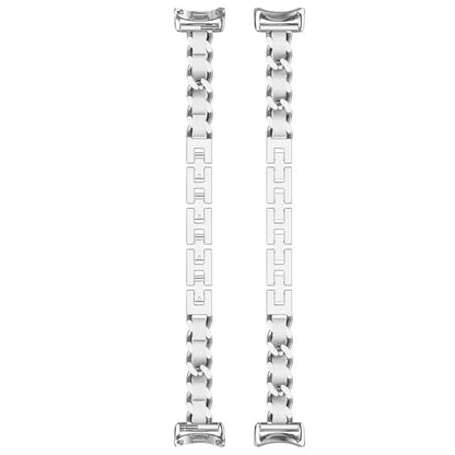 For Xiaomi Mi Band 9 / 9 NFC / Smart Band 8 / 8 NFC Stylish Watch Strap Zinc Alloy Bracelet Replacement Band