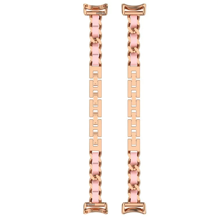 For Xiaomi Mi Band 9 / 9 NFC / Smart Band 8 / 8 NFC Stylish Watch Strap Zinc Alloy Bracelet Replacement Band