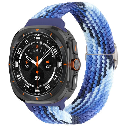 For Samsung Galaxy Watch Ultra 47mm Braided Watch Band Adjustable Nylon Replacement Strap