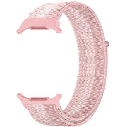 For Galaxy Watch Ultra 47mm Nylon Replacement Watch Band Magic Tape Loop Strap