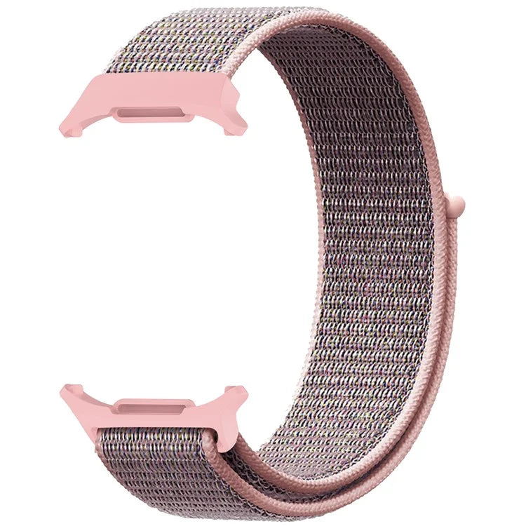 For Galaxy Watch Ultra 47mm Nylon Replacement Watch Band Magic Tape Loop Strap