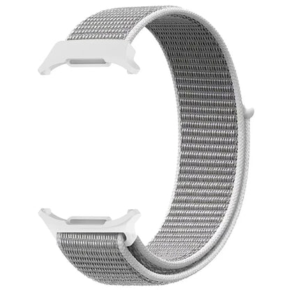 For Galaxy Watch Ultra 47mm Nylon Replacement Watch Band Magic Tape Loop Strap