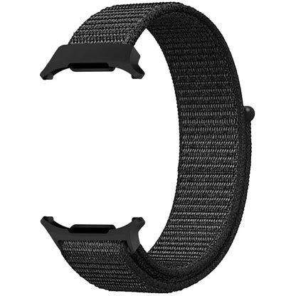 For Galaxy Watch Ultra 47mm Nylon Replacement Watch Band Magic Tape Loop Strap