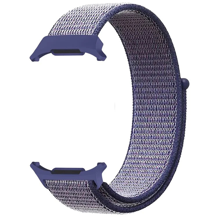 For Galaxy Watch Ultra 47mm Nylon Replacement Watch Band Magic Tape Loop Strap