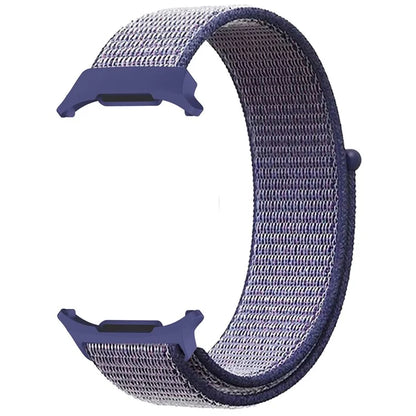 For Galaxy Watch Ultra 47mm Nylon Replacement Watch Band Magic Tape Loop Strap