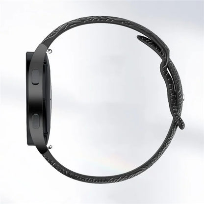 Carven Pattern Silicone Wrist Strap Universal Smart Bracelet Band 20mm