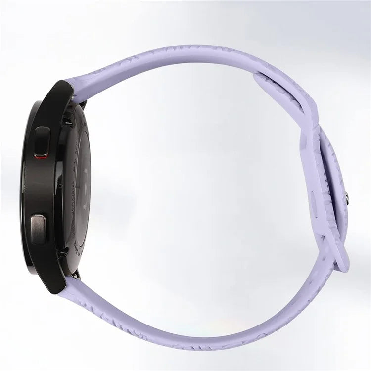 Carven Pattern Silicone Wrist Strap Universal Smart Bracelet Band 20mm