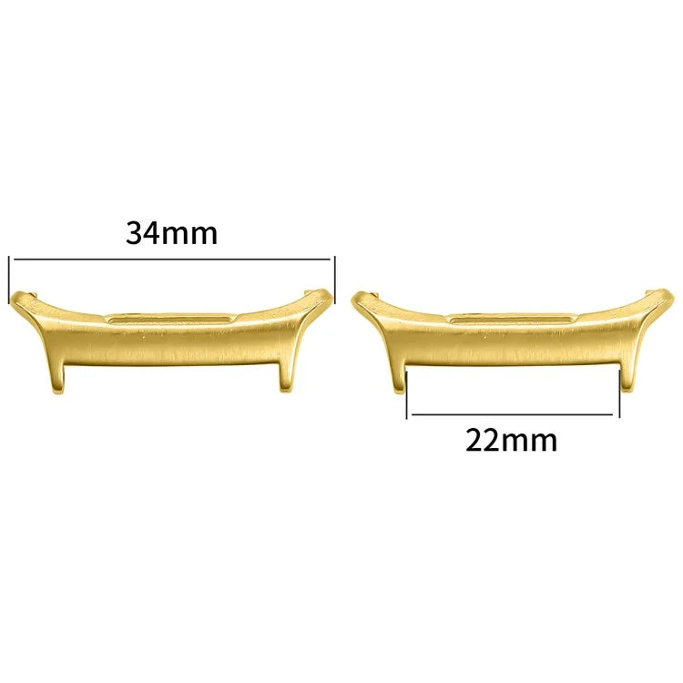 1 Pair Watch Band Adapter for Samsung Galaxy Watch Ultra 47mm Stainless Steel Connector