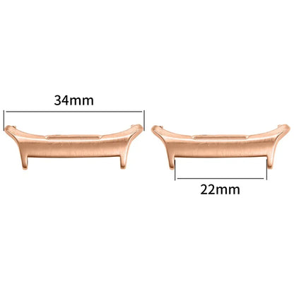 1 Pair Watch Band Adapter for Samsung Galaxy Watch Ultra 47mm Stainless Steel Connector