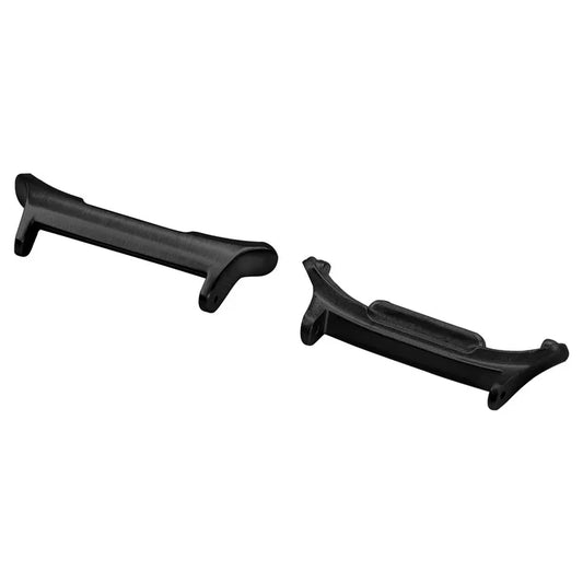 1 Pair Watch Band Connector for Samsung Galaxy Watch Ultra 47mm Stainless Steel Adapter - Black