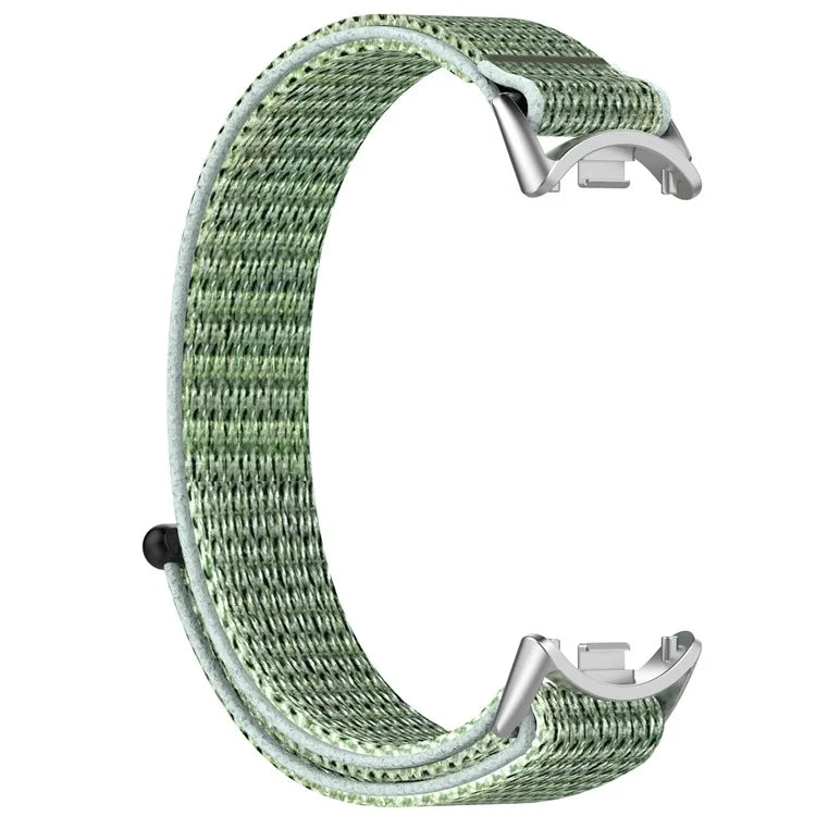 For Xiaomi Mi Band 9 NFC / 9 / Smart Band 8 NFC / 8 Nylon Wrist Strap Bracelet Band with Magic Tape