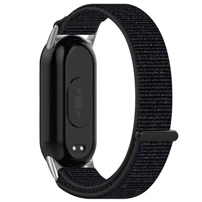 For Xiaomi Mi Band 9 NFC / 9 / Smart Band 8 NFC / 8 Nylon Wrist Strap Bracelet Band with Magic Tape
