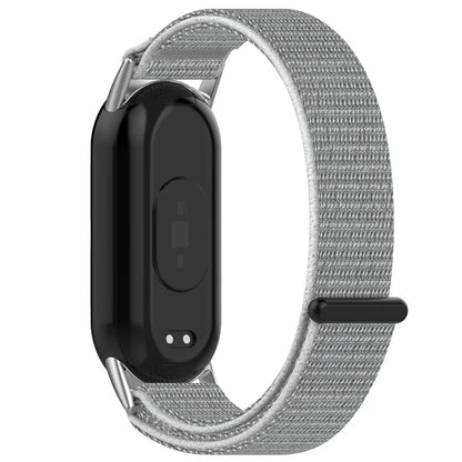 For Xiaomi Mi Band 9 NFC / 9 / Smart Band 8 NFC / 8 Nylon Wrist Strap Bracelet Band with Magic Tape