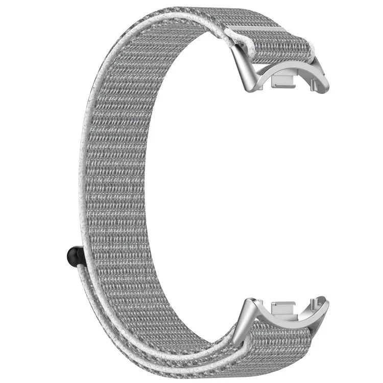 For Xiaomi Mi Band 9 NFC / 9 / Smart Band 8 NFC / 8 Nylon Wrist Strap Bracelet Band with Magic Tape