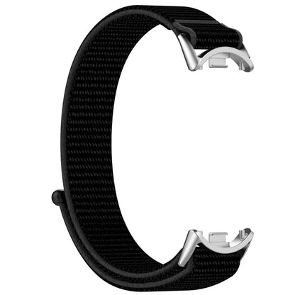 For Xiaomi Mi Band 9 NFC / 9 / Smart Band 8 NFC / 8 Nylon Wrist Strap Bracelet Band with Magic Tape
