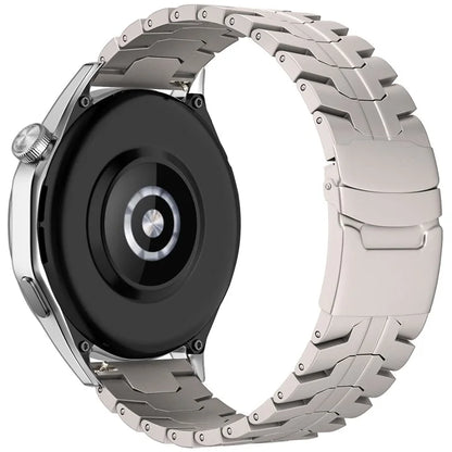 For Huawei Watch GT 4 46mm / Watch 4 / 4 Pro / GT / Samsung Galaxy Watch3 45mm Titanium Alloy Strap 22mm Safety Buckle Watch Band