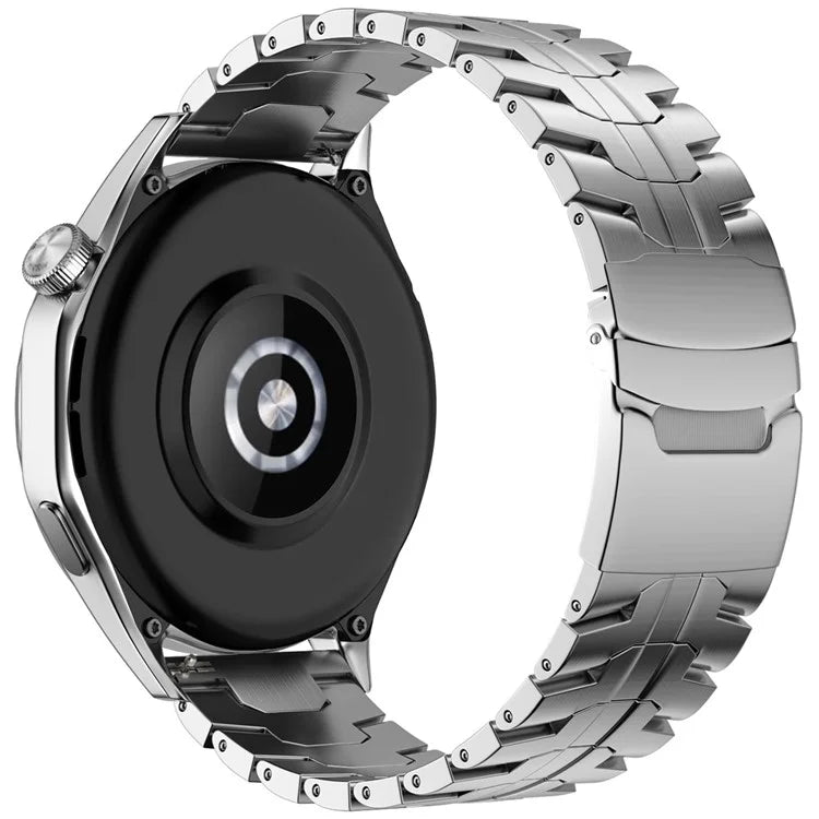 For Huawei Watch GT 4 46mm / Watch 4 / 4 Pro / GT / Samsung Galaxy Watch3 45mm Titanium Alloy Strap 22mm Safety Buckle Watch Band
