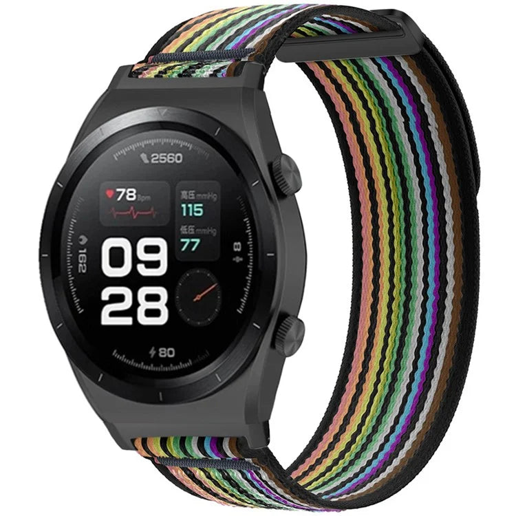 For Xiaomi Watch H1 Nylon Watch Band Adjustable Loop Fastener Strap