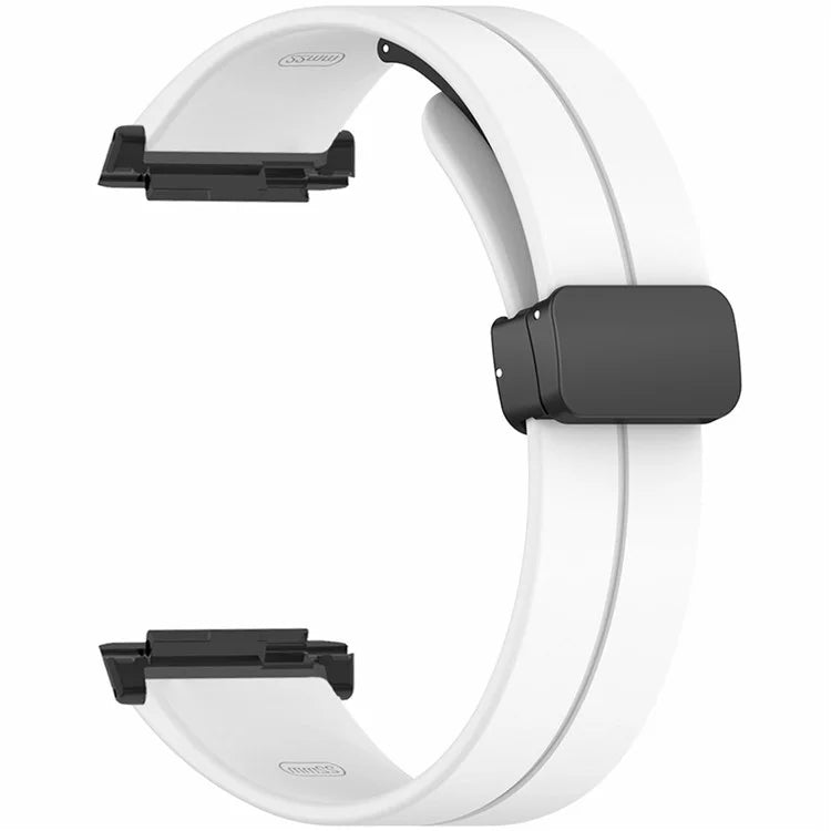 For Xiaomi Watch H1 Watchband Soft Silicone Watch Strap with Magnetic Buckle