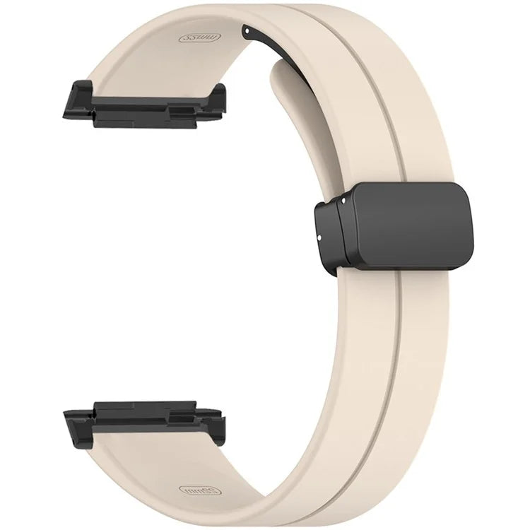 For Xiaomi Watch H1 Watchband Soft Silicone Watch Strap with Magnetic Buckle