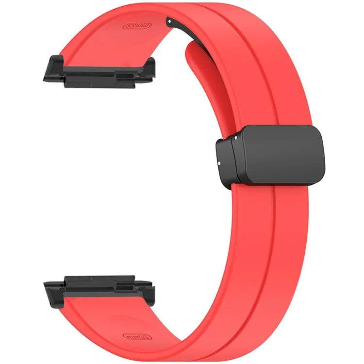 For Xiaomi Watch H1 Watchband Soft Silicone Watch Strap with Magnetic Buckle