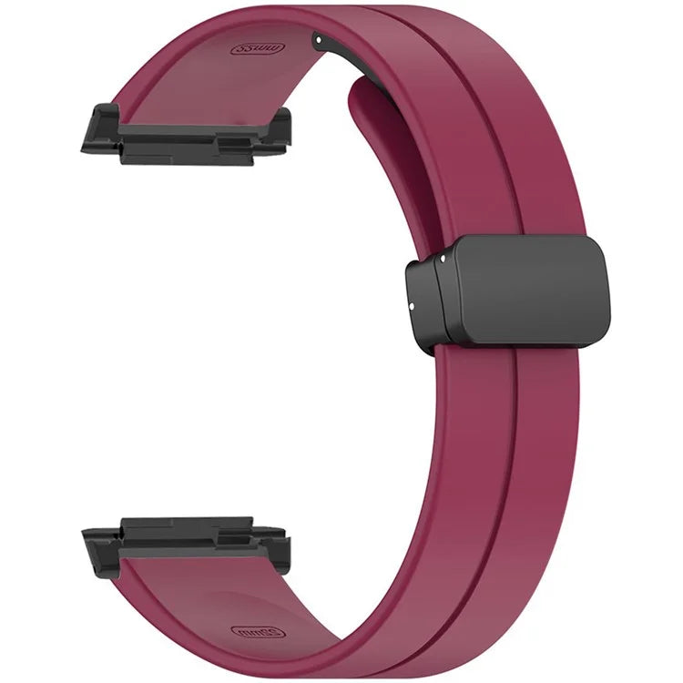 For Xiaomi Watch H1 Watchband Soft Silicone Watch Strap with Magnetic Buckle