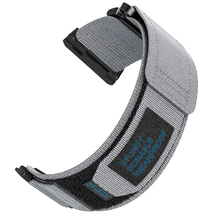 For Xiaomi Watch H1 Outdoor Climbing Watch Strap Magic Tape Breathable Nylon Band